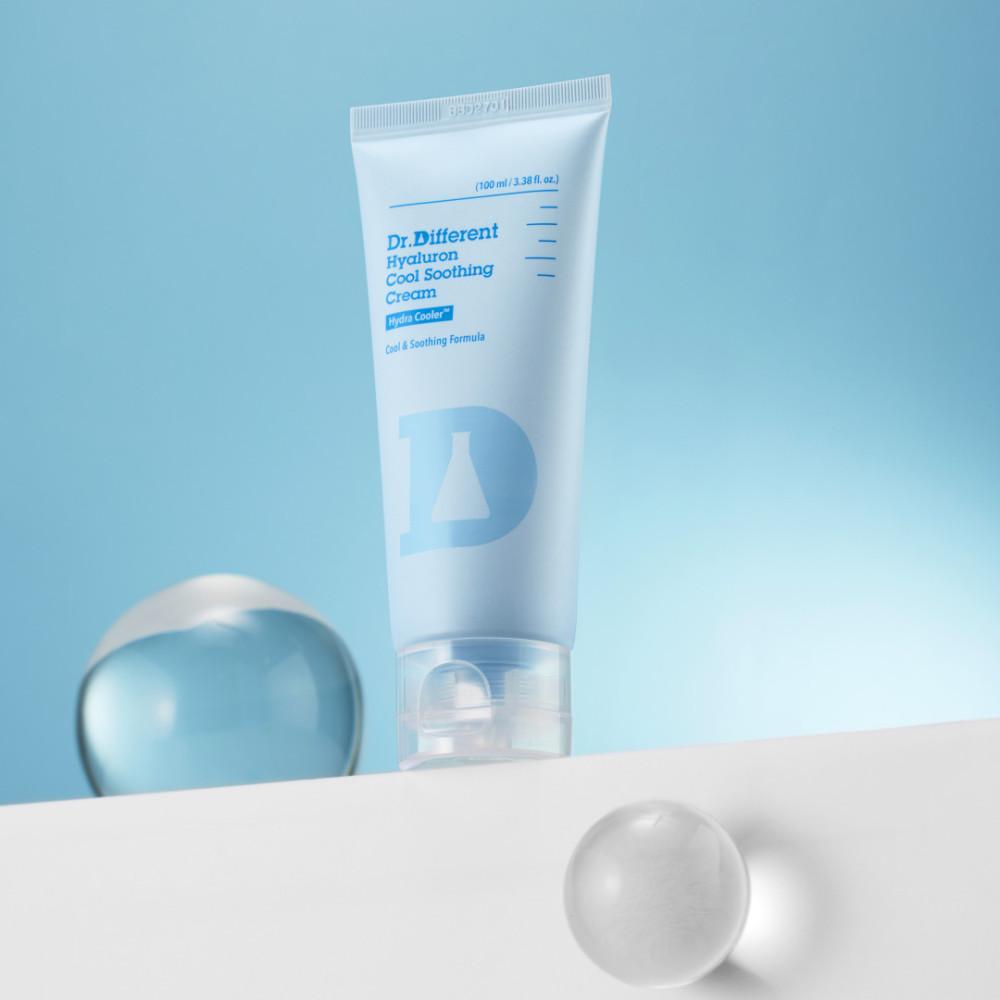 [대용량] 닥터디퍼런트 히알루론 쿨 수딩 크림 100ml/즉각 열감 쿨링