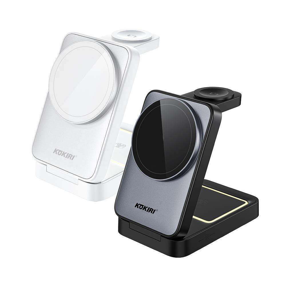 3in1 올인원 멀티 맥세이프 충전기 호환 갤럭시 워치 7 울트라 애플워치 충전기