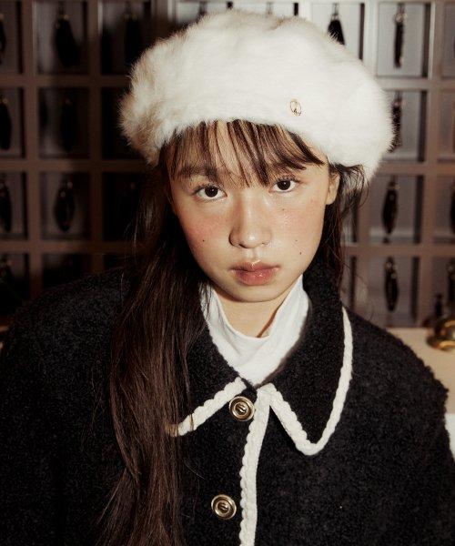 Lucirzu Angore beret (Ivory)