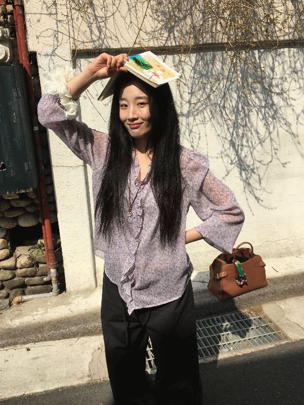 카멜리아 블라우스