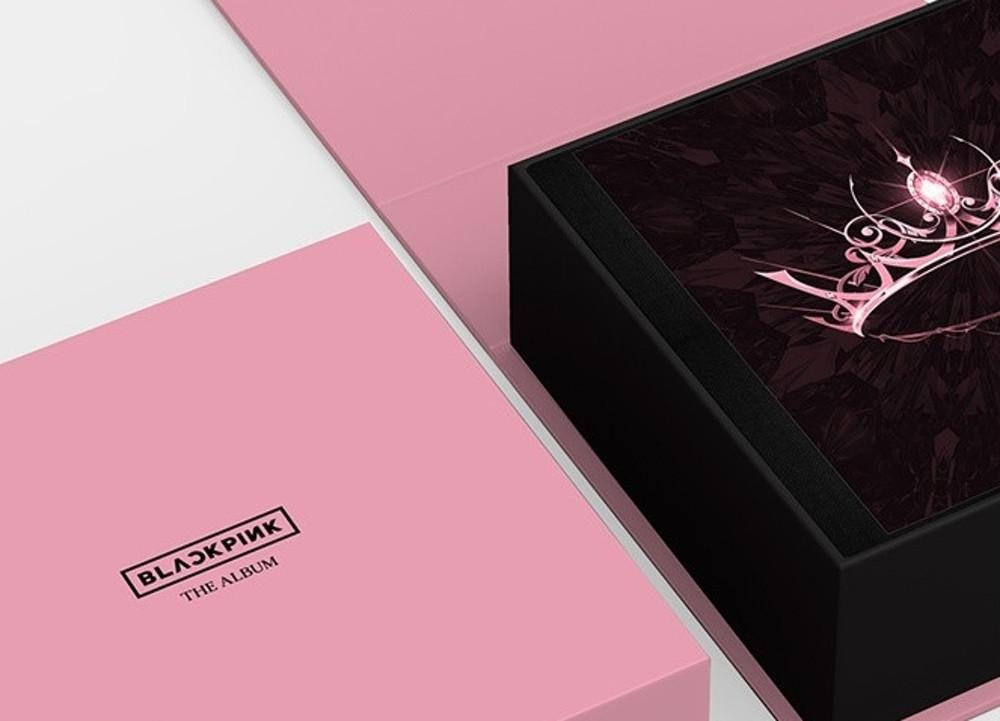 CD 블랙핑크 THE ALBUM 1집정규 BLACKPINK 아이스크림 러브식걸즈 버전2