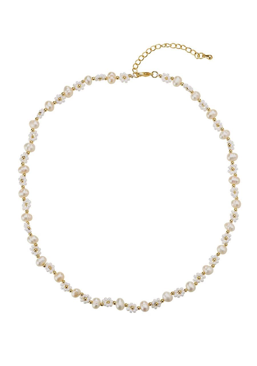 PEARL DAISY NECKLACE [BTS SUGA 협찬]