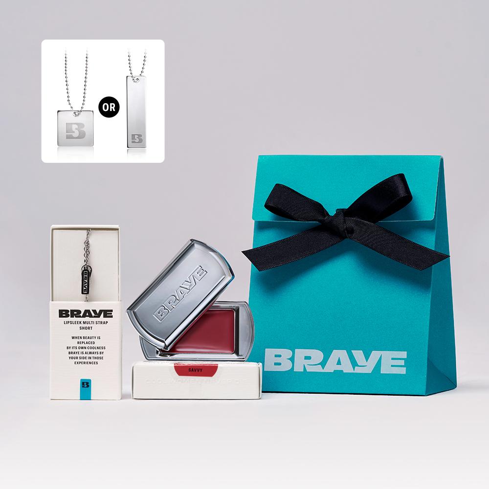 [선물포장] 브레이 립슬릭+멀티 스트랩 기획(+선물하기 단독 넥클리스 증정)