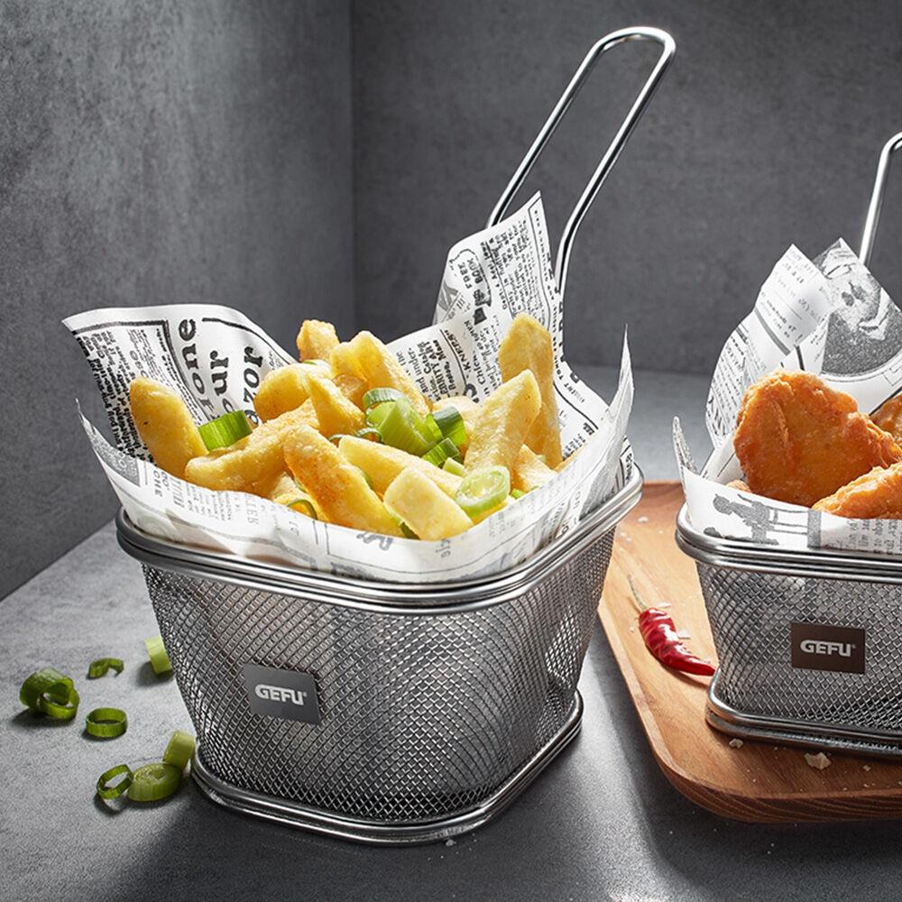 게푸 미니 서빙 바스켓 BBQ 라지 튀김바스켓