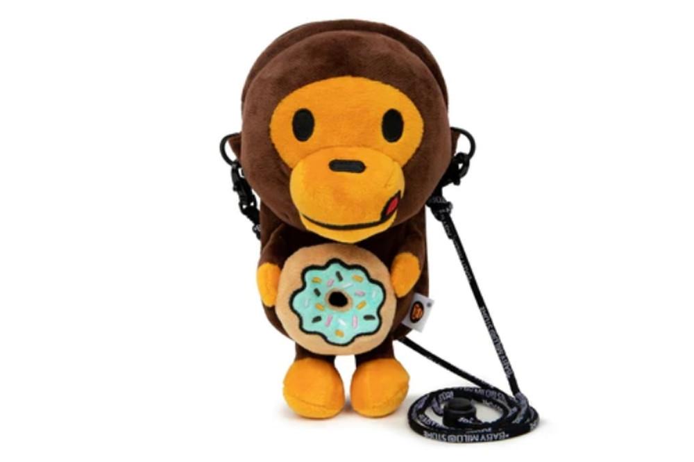 [베이프정품] 국내배송 베이비 마일로 도너츠 모바일 백 BAPE BABY MILO DONUT MOBILE BAG