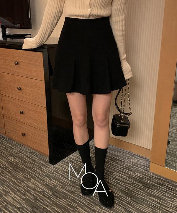 모어라운드 🎬[속바지o] 켈리 코듀로이 플리츠 미니 스커트 -3color