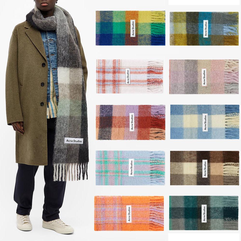아크네 스튜디오 밸리 체크 머플러 목도리
