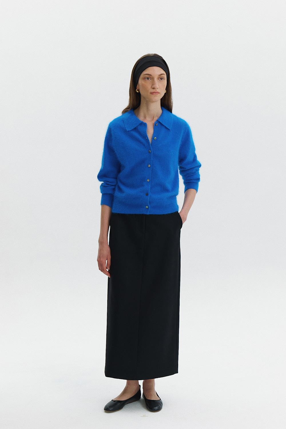 Beni Angora Cardigan in Royal Blue