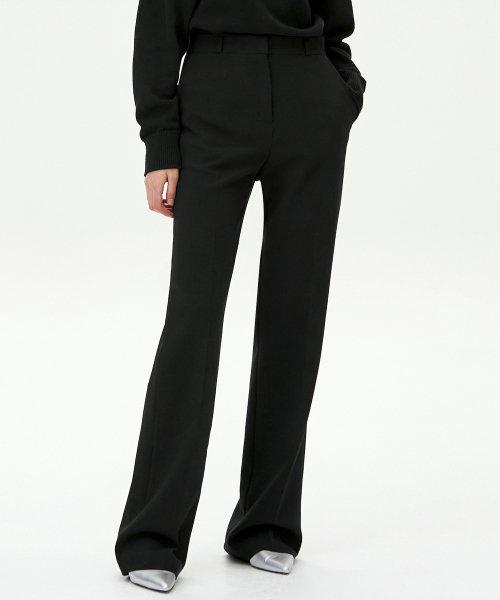 세미 부츠컷 슬랙스 블랙 MDPT021BLACK