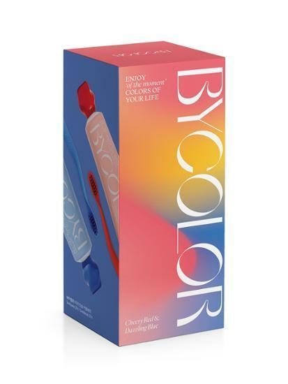 바이컬러 커플기획세트 (치약2P+칫솔2P)