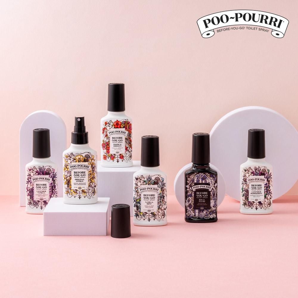 푸푸리 화장실 악취차단 비치용 118ml+디스펜서