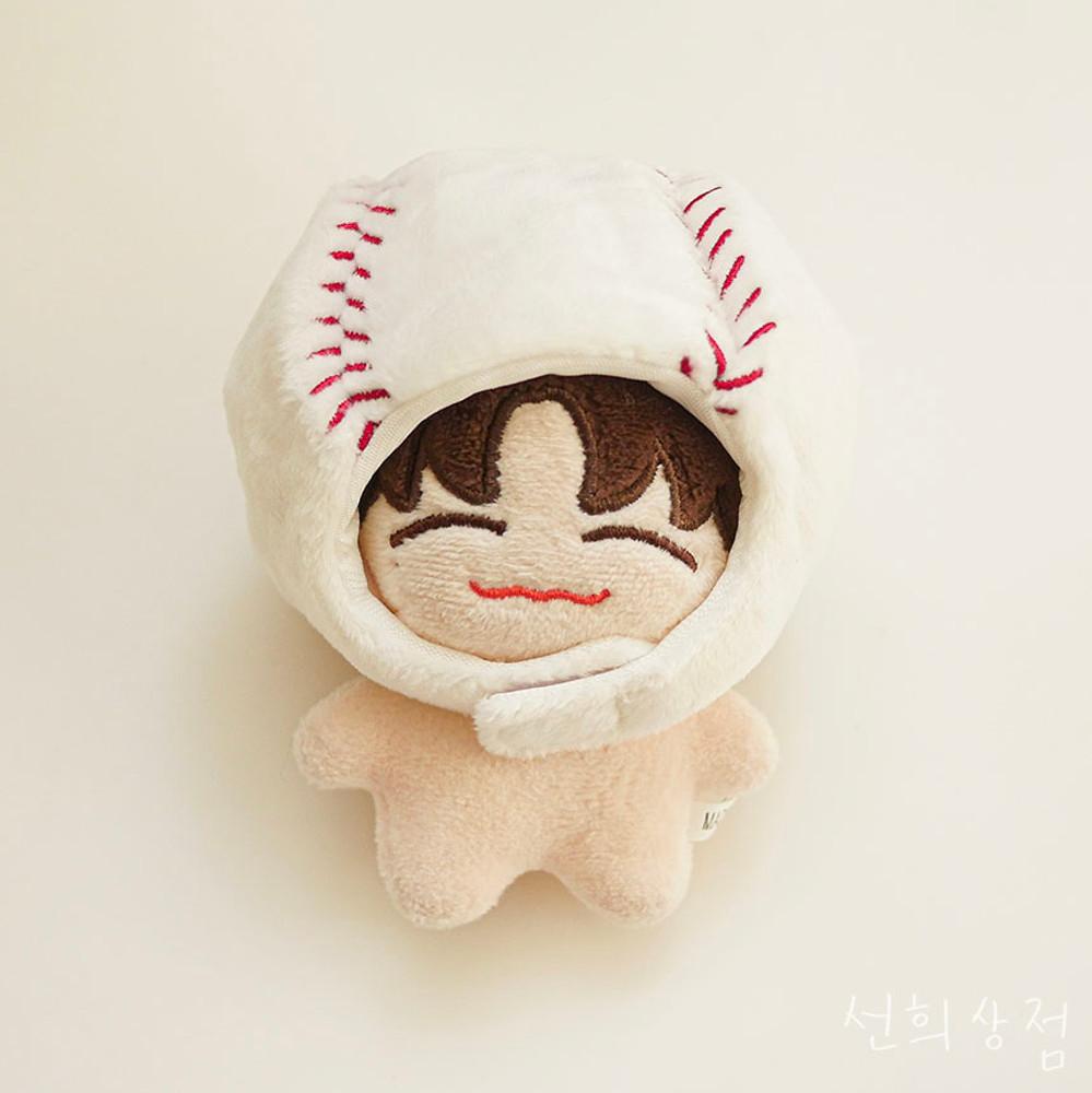 10cm 인형 야구모자 스포츠 야구공 옷 무속성 아이돌 소품 솜깅이 악세사리 꾸미기 룩업