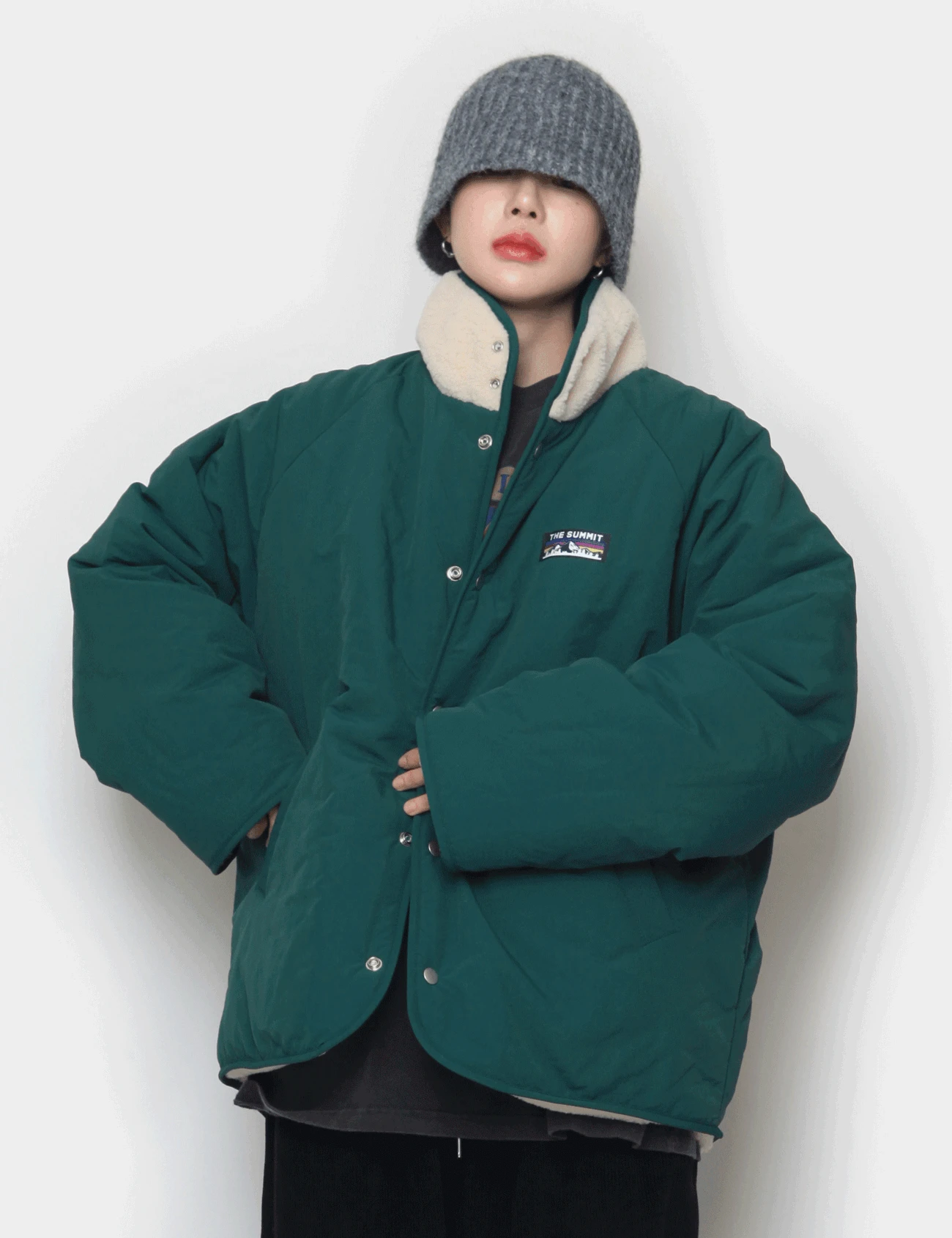 [UNISEX] 써밋 리버시블 점퍼 (양면)