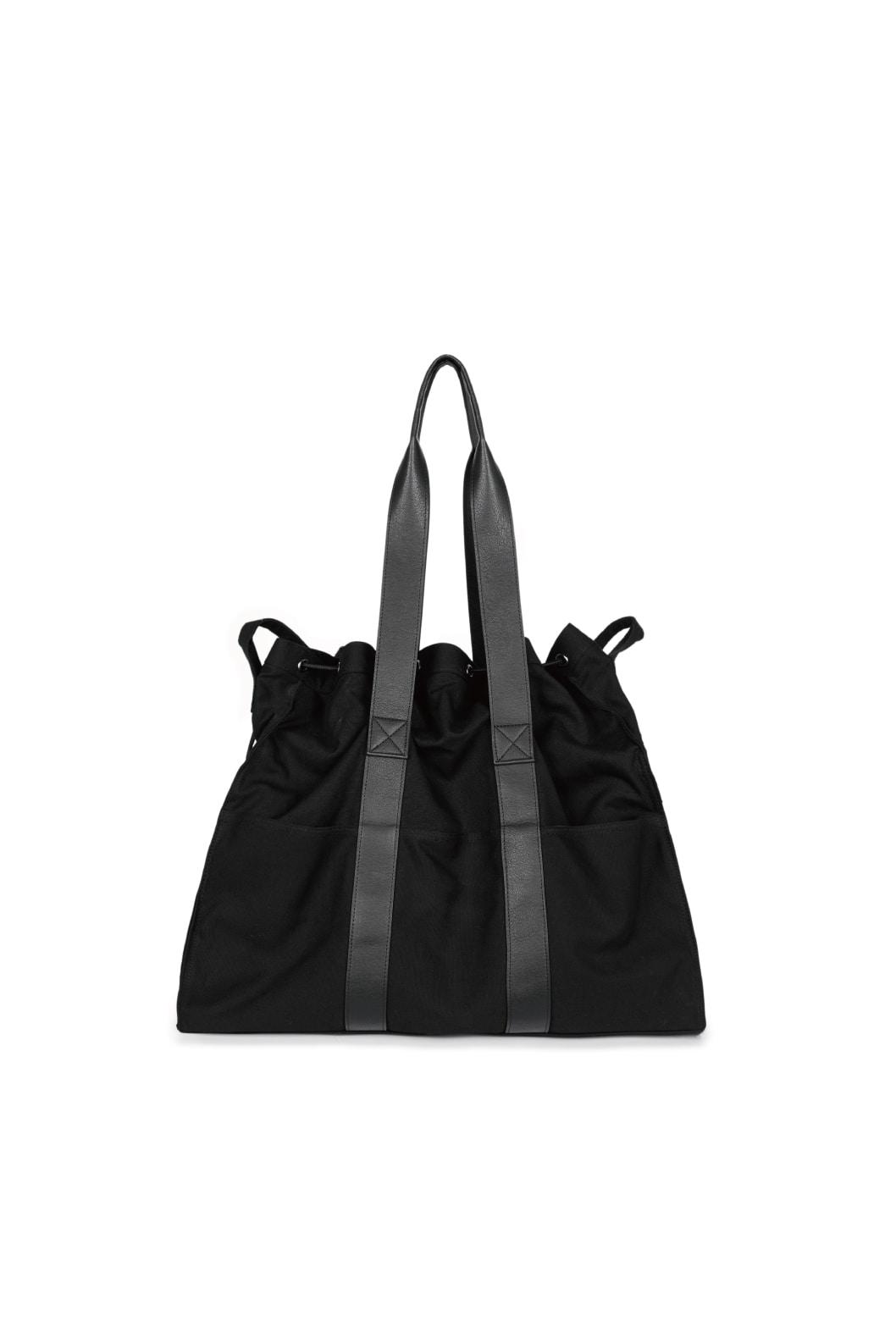 VINTAGE 3WAY PARACHUTE BAG (BLACK)