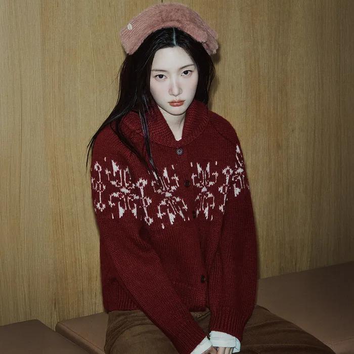 스노우 코위찬 가디건 NEK5WDB22