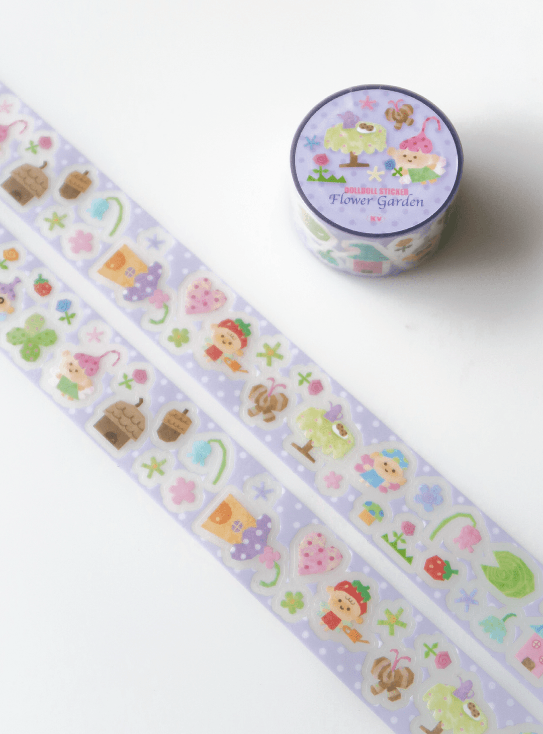 DOLLDOLL STICKER - Flower garden