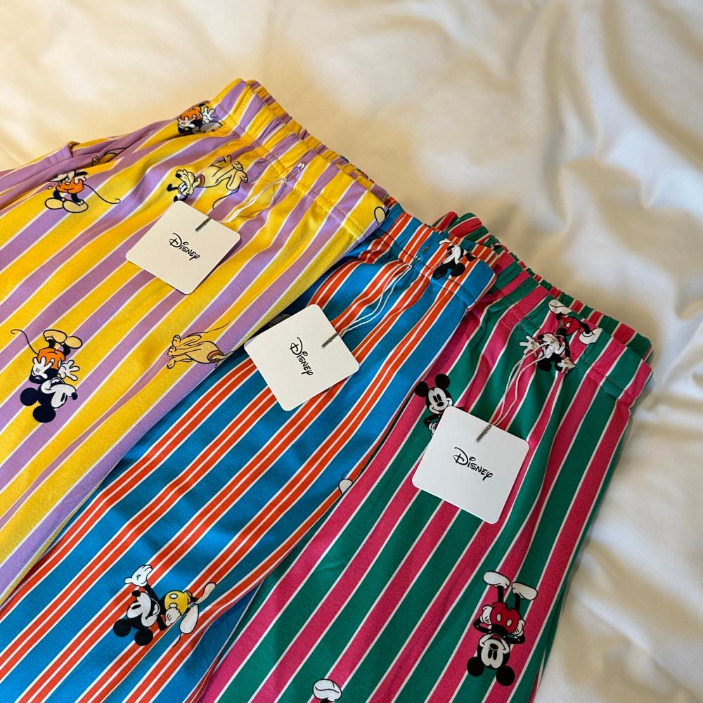 [당일발송,3컬러] 빠삐용 쫀득 미키팬츠 신축성 잠옷바지 플러드케이