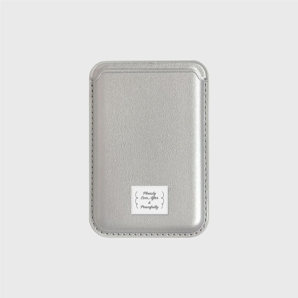 Label (Silver) 맥세이프 카드홀더 (카드지갑)