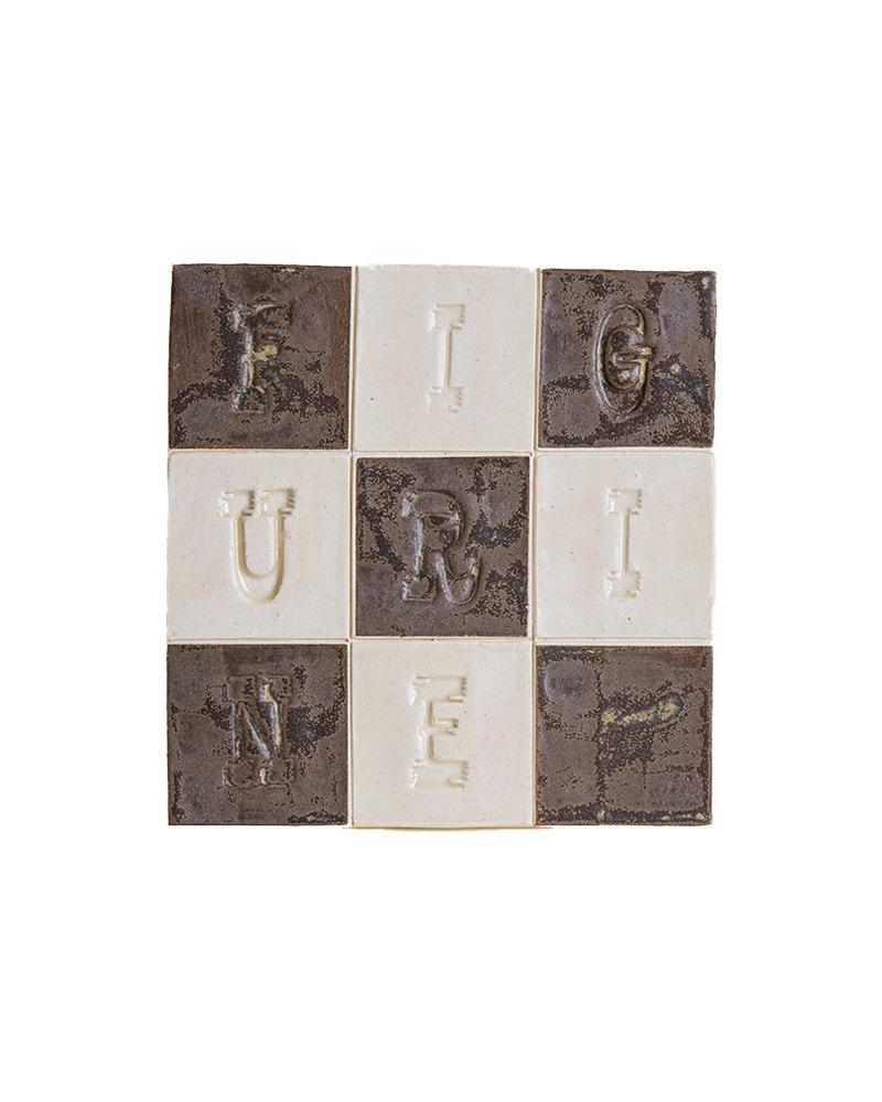 CERAMIC TYPE POSTER 체커보드 세라믹 타입 포스터