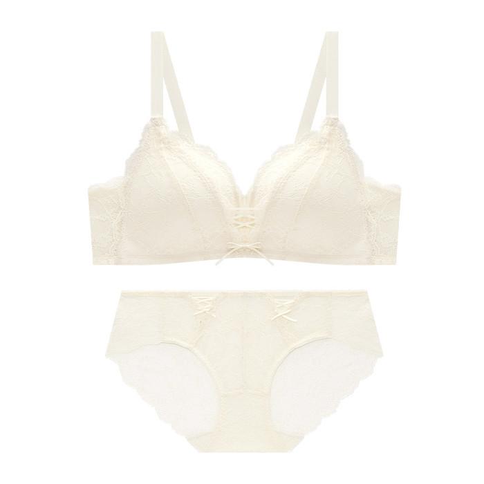 그레이스 코르셋 볼륨 노와이어 브라