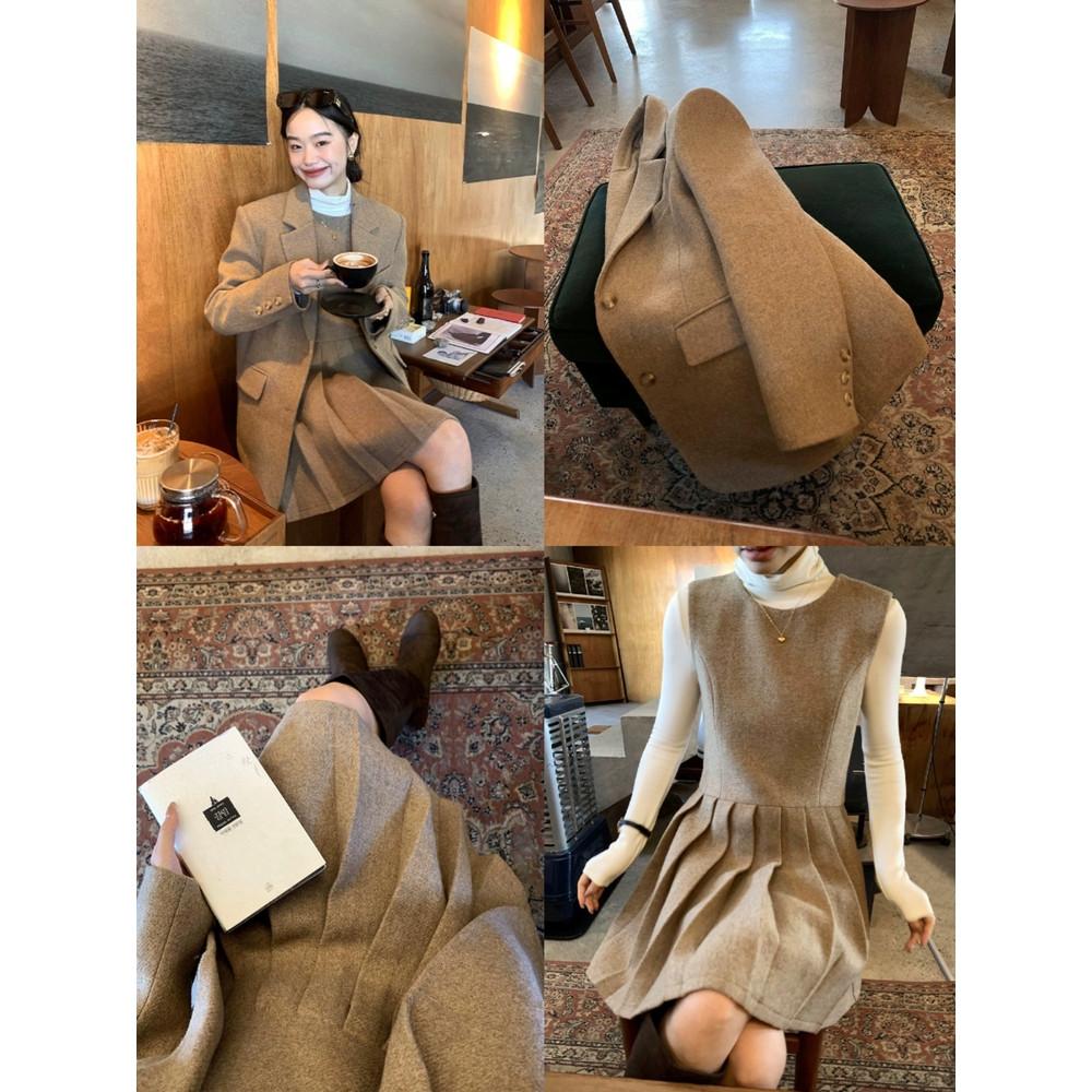 라엘 울자켓 울 100% 2COLOR