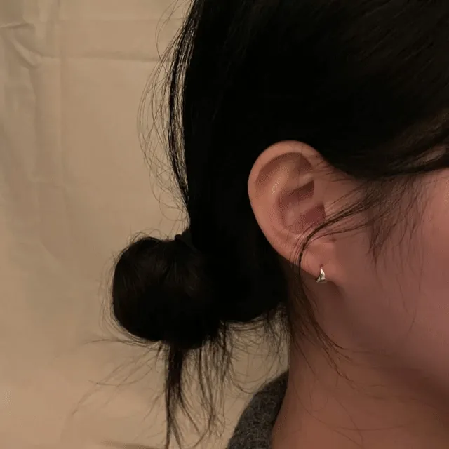 [주문폭주/당일발송] (silver 925) Simple mini earrings