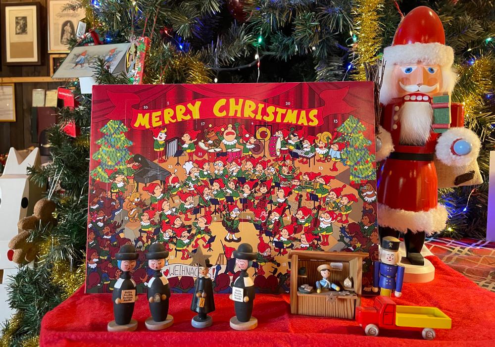 2023 독일 초콜릿 크리스마스 어드벤트캘린더 크리스마스박물관 한정판 [원산지:독일]