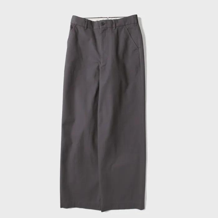 TF1-PT02 트윌 워시드 팬츠-그레이프그레이