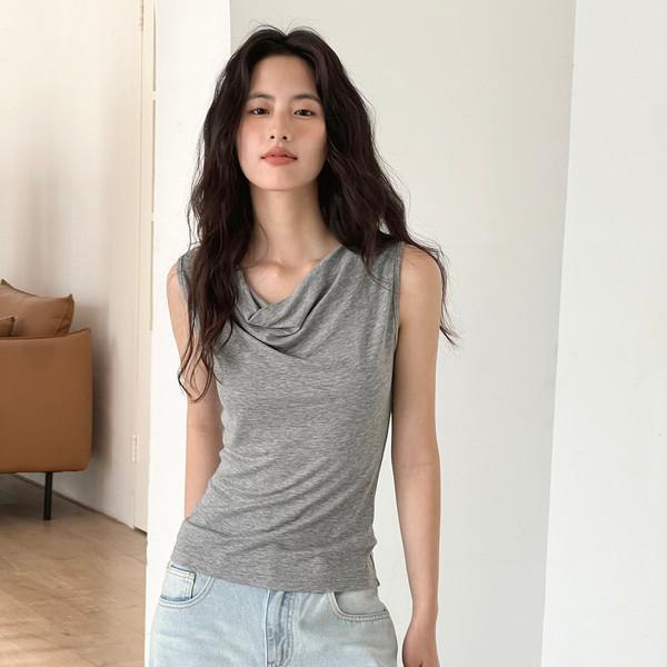 Soft Drape Sleeveless Top