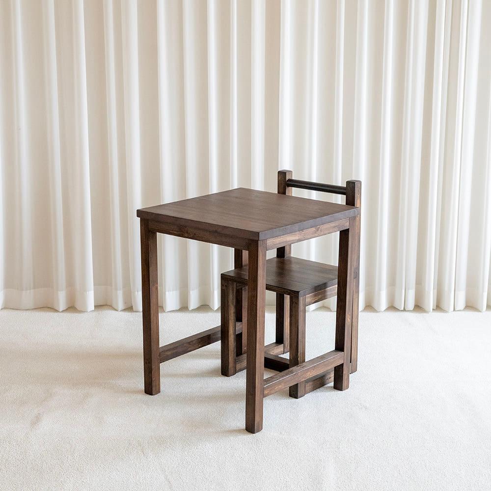 소년과나무 포리 원목 플레인 사각 테이블