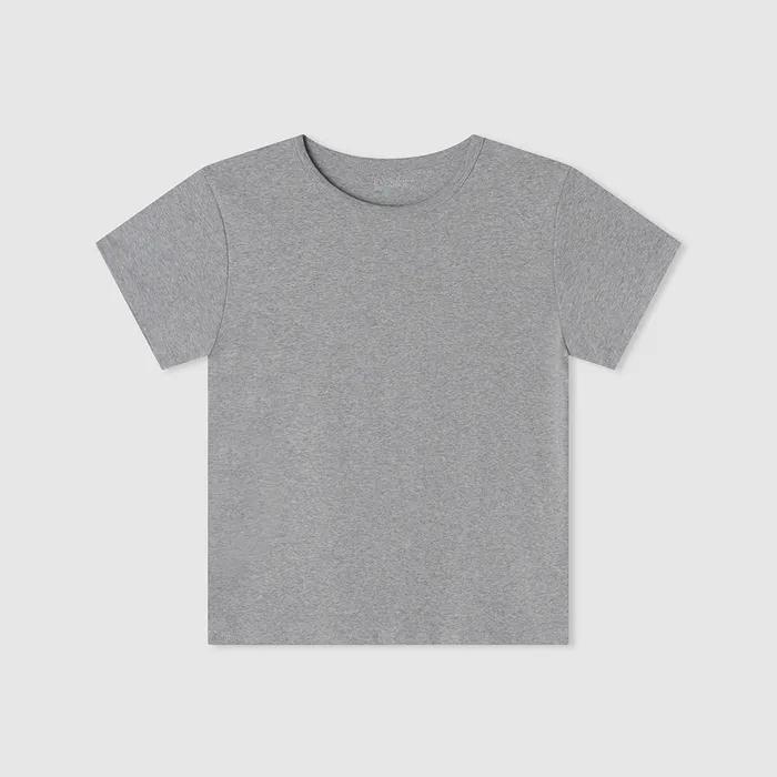[7차 리오더] Regular span tee (Melange grey)