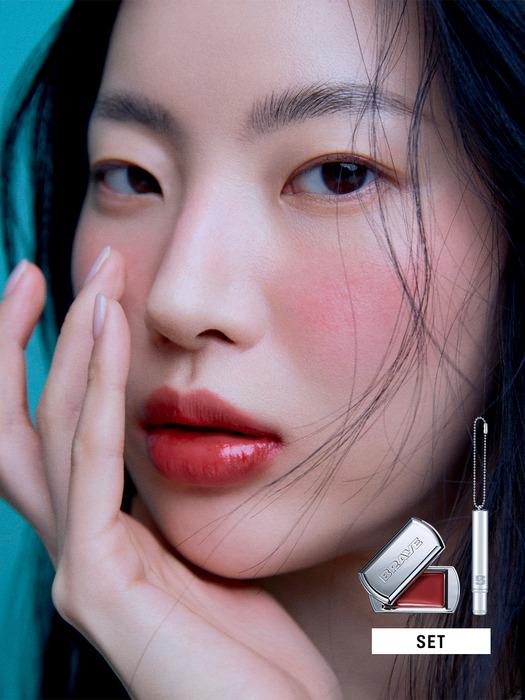 포켓 립브러쉬 세트(립슬릭1개+포켓 립브러쉬1개)