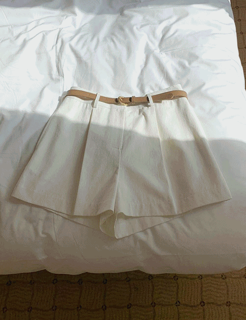 제이탐탐 [블랙S,M/베이지M 바로배송][벨트세트]도쿄 하프팬츠