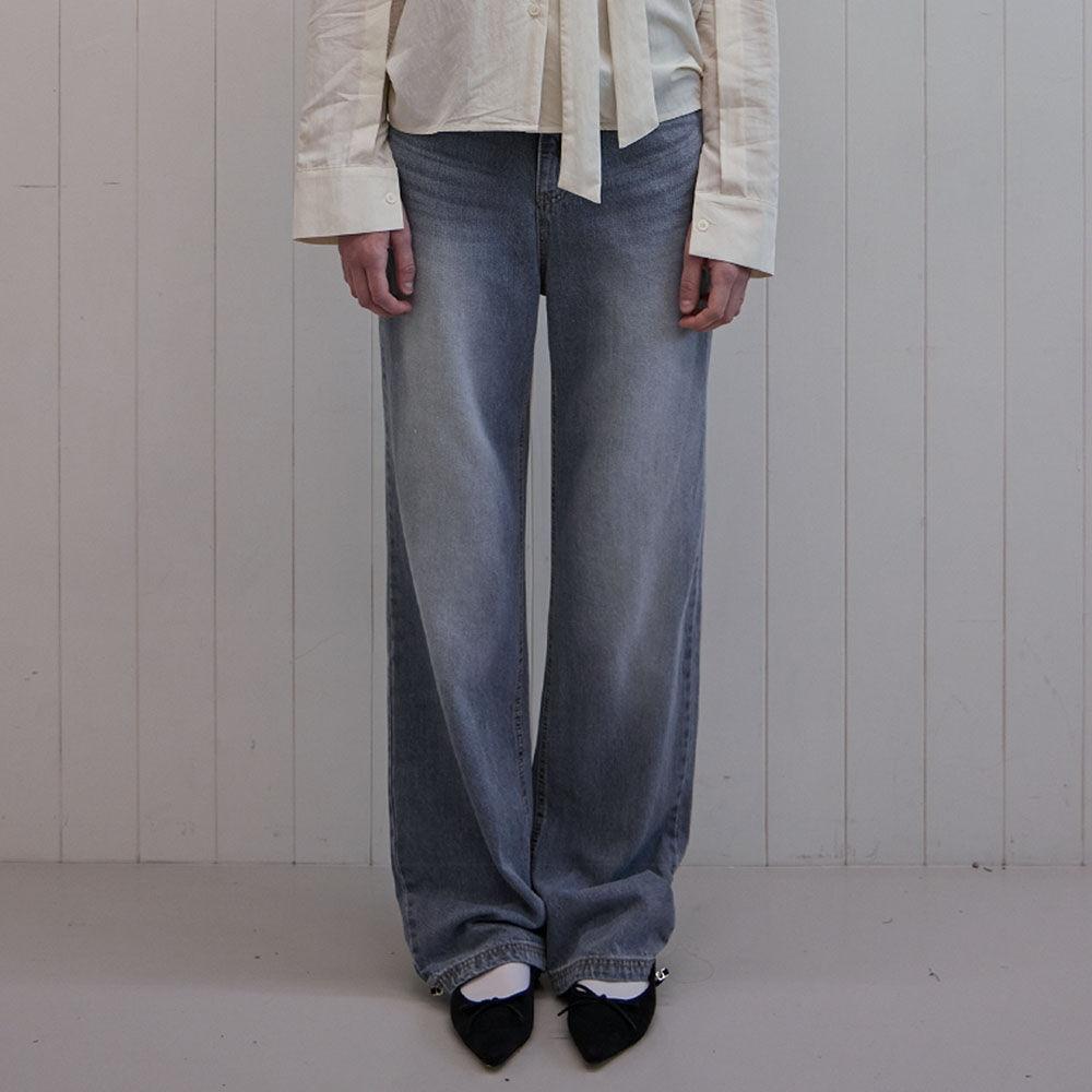 MADDY LONG WIDE DENIM PANTS