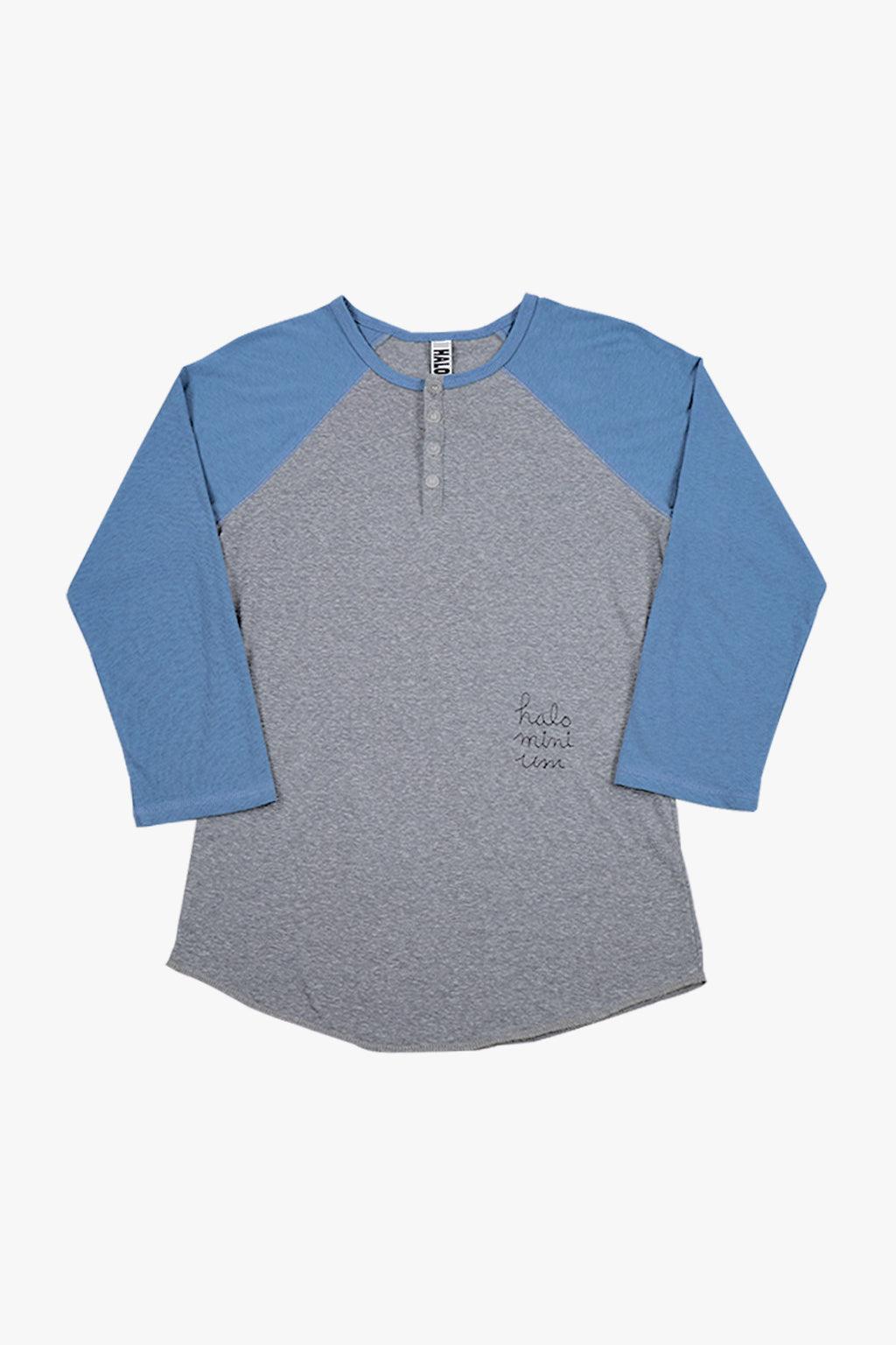 SLIM RAGLAN TEE / BLUE