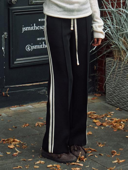 French Track Pants Black