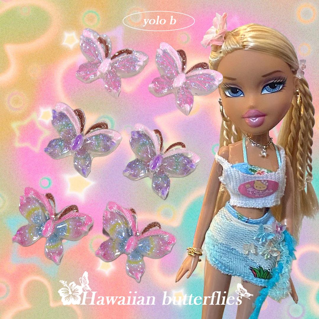 𝐑𝐚𝐧𝐳𝐮𝐤𝐢 _ 하와이 나비 3컬러