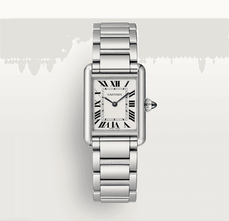 [관부가세포함] 까르띠에 탱크 머스트 스틸 워치 스몰 WSTA0051 WSTA0107