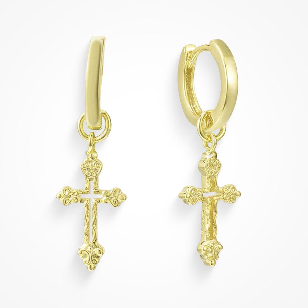 Praying For You Earrings - Gold