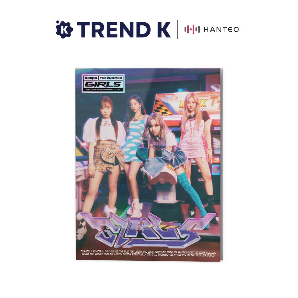[포스터 포함] 에스파 AESPA 걸스 GIRLS 도깨비불 ILLUSION 미니앨범 2집 REAL WORLD VER(핑크) 미개봉