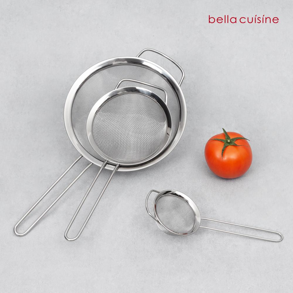 벨라쿠진 18/10스테인리스 스틸 체망/건지게 3종 세트