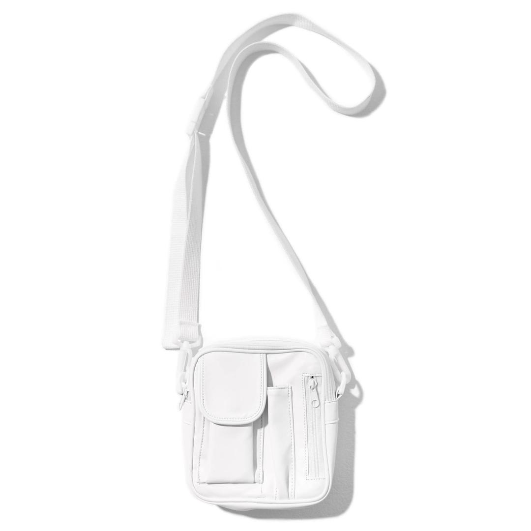VEGAN LEATHER SMALL BAG MSOAB002-WT
