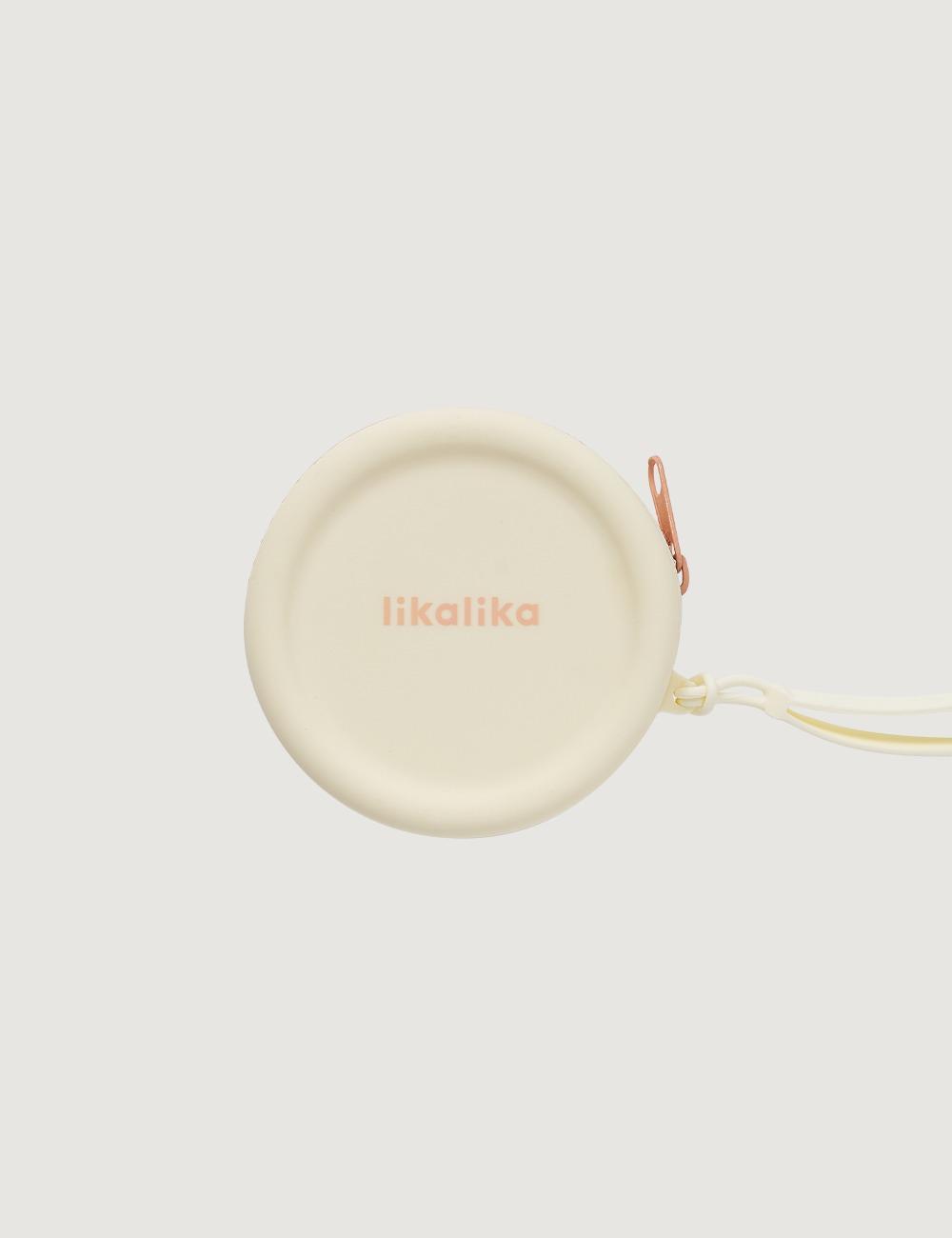 휴대용 실리콘 냠냠 간식 파우치 _ 2컬러