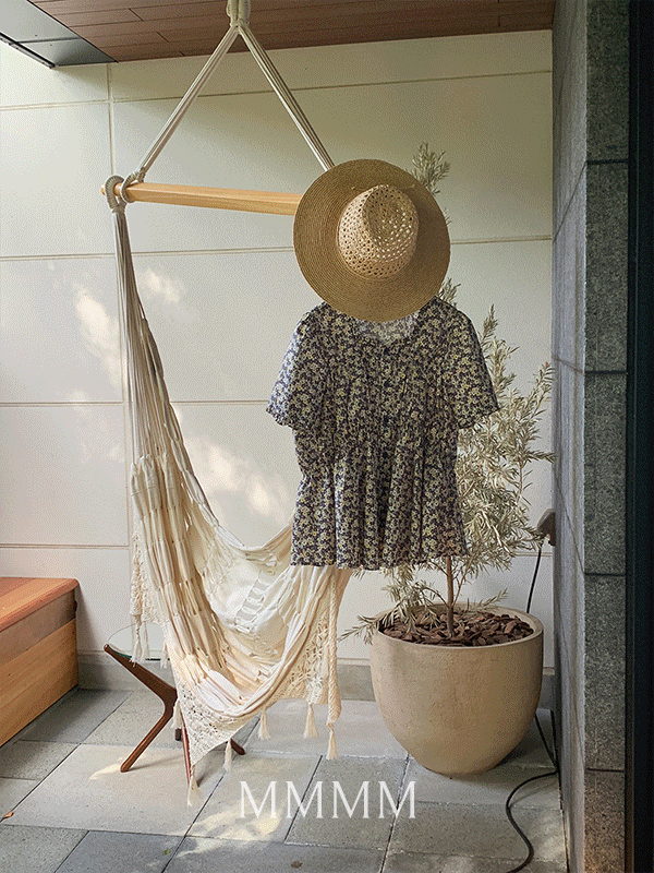 MMMM #단독주문/당일발송 플라워 엘리자벳 블라우스[size:1,2]