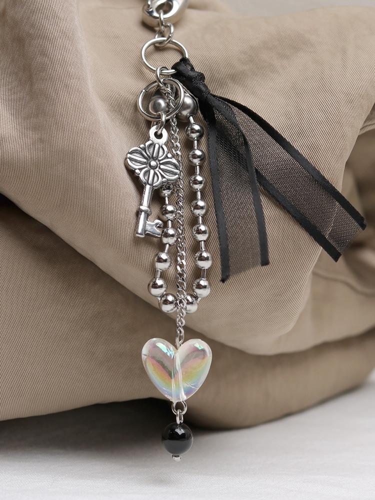 [제작] 핸드메이드 행운가득 써지컬스틸 키홀더