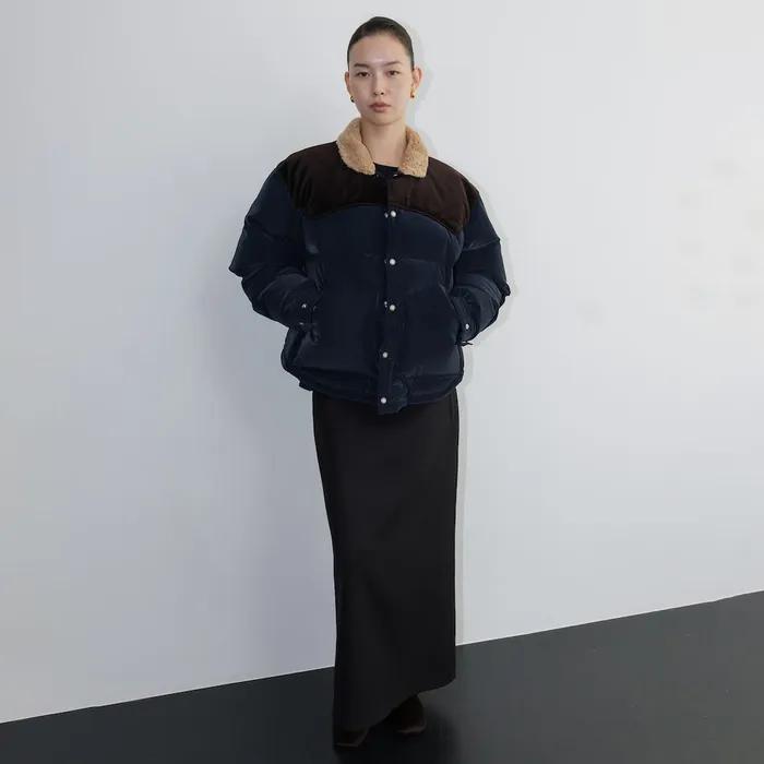 60S Vintage Down Jacket  Black (TA5X39A095)