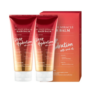 노워시 미라클 헤어밤, 200ml, 2개