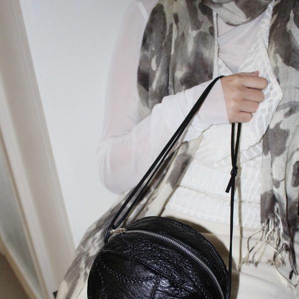 Rounded Ball Bag [Patch Black]