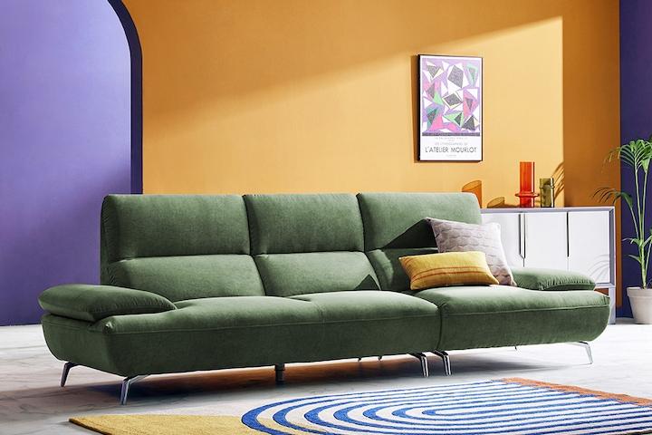 [쿠폰할인][단독] 젬마 3.5인 젠위브 패브릭 소파