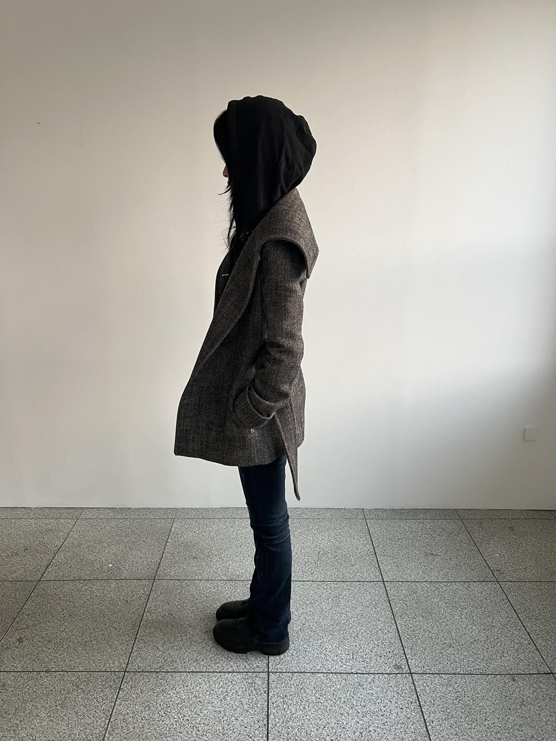 Double Breasted Wool Coat